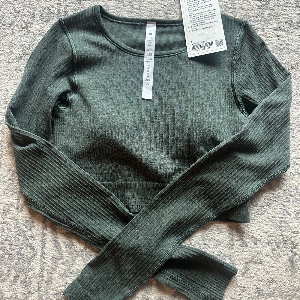 Lululemon Ebb to Street Long Sleeve Shirt